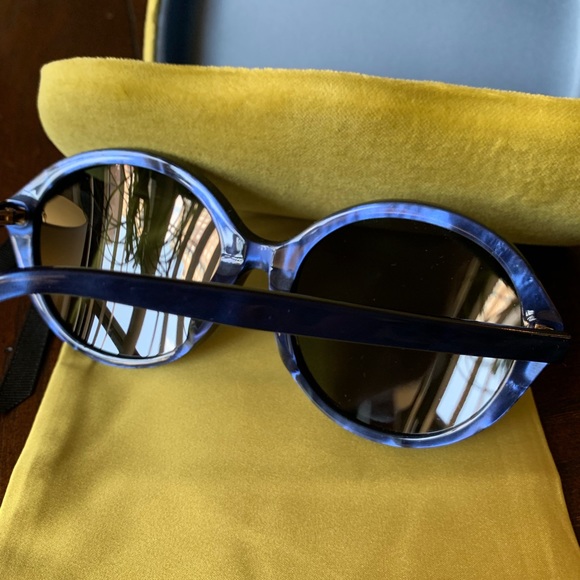 Authentic Gucci 57mm Oversized Round Tortoiseπ¦ - Picture 7 of 8